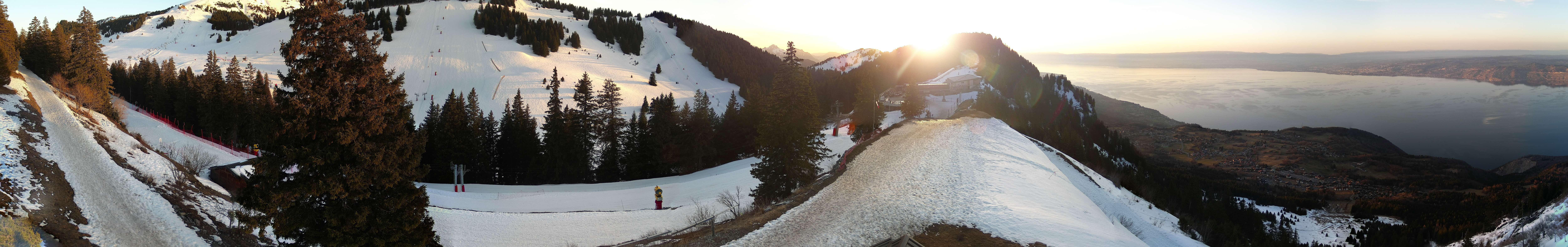 Archiv Foto Webcam Thollon les Memises