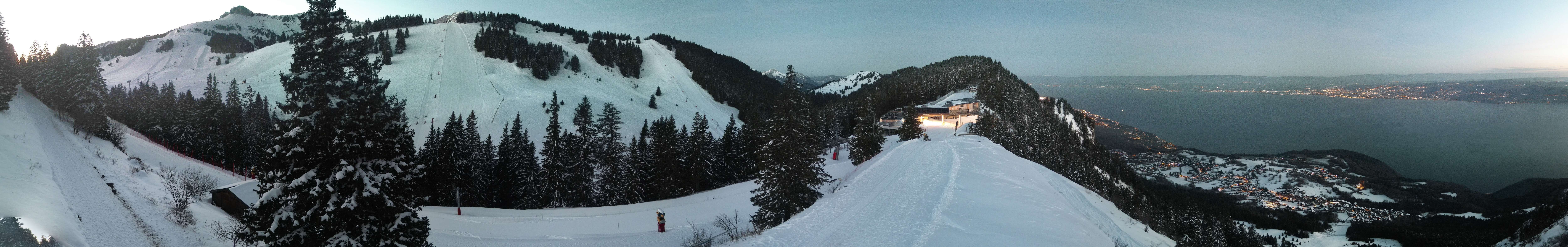 Archiv Foto Webcam Thollon les Memises