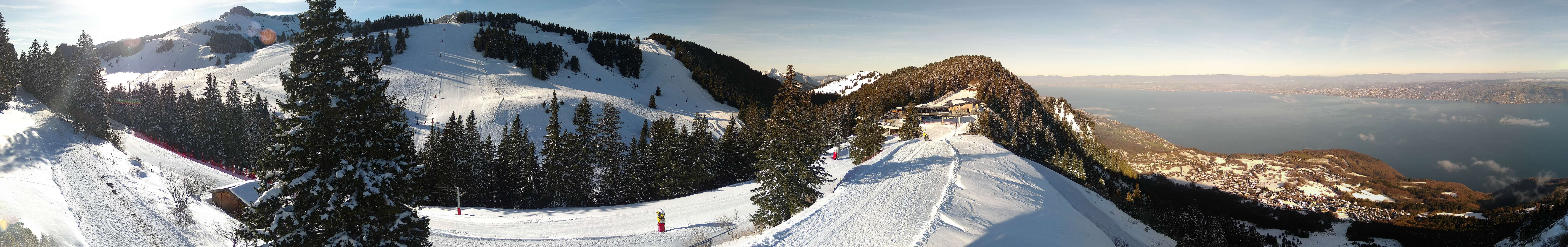 Archiv Foto Webcam Thollon les Memises