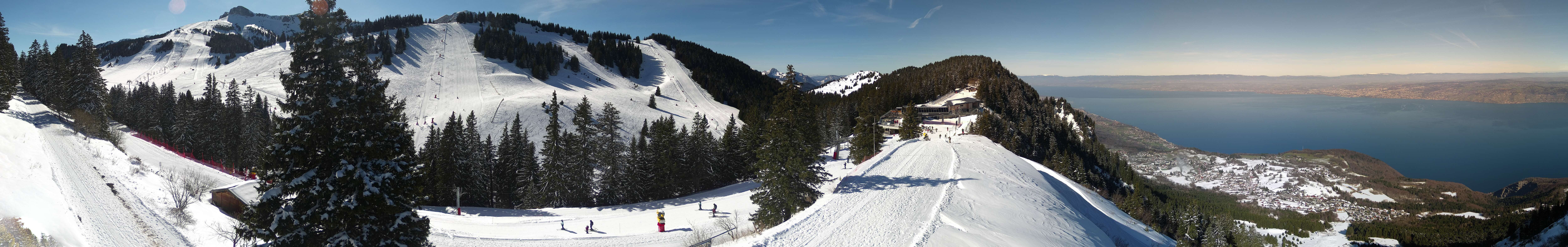 Archiv Foto Webcam Thollon les Memises