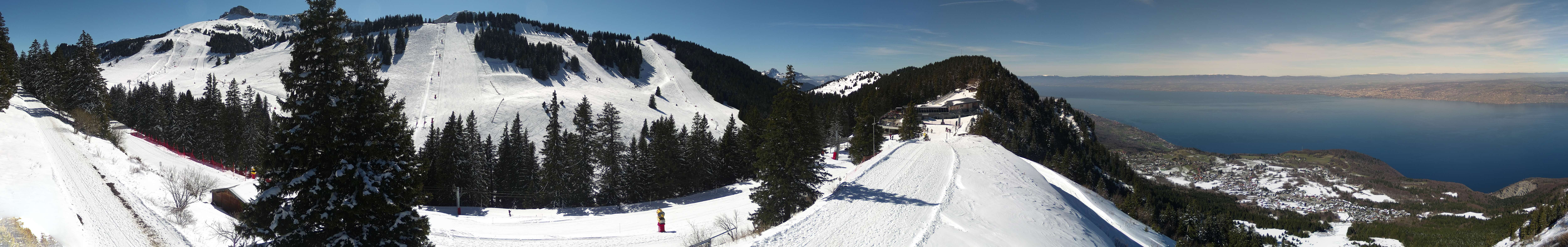 Archiv Foto Webcam Thollon les Memises