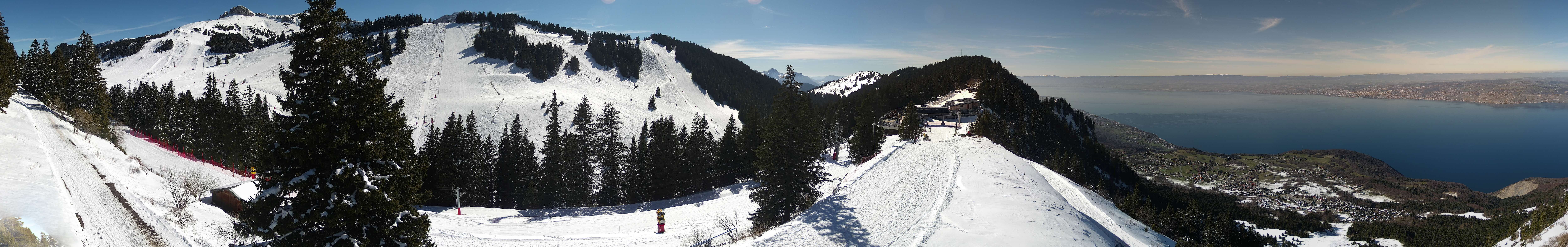 Archiv Foto Webcam Thollon les Memises