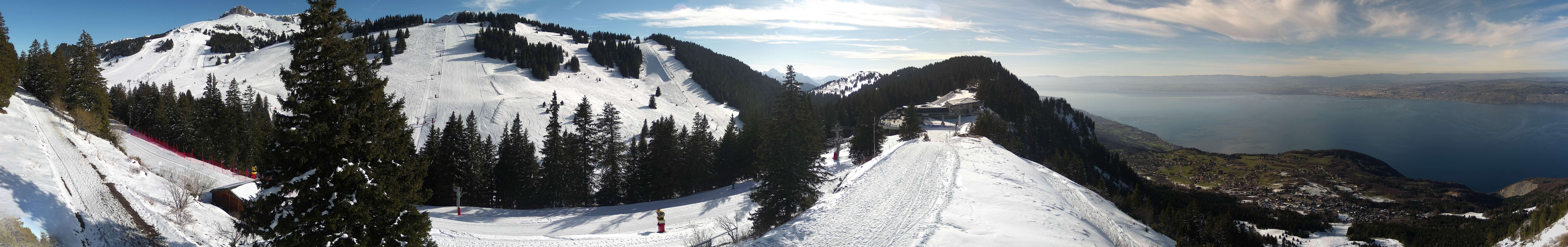 Archiv Foto Webcam Thollon les Memises