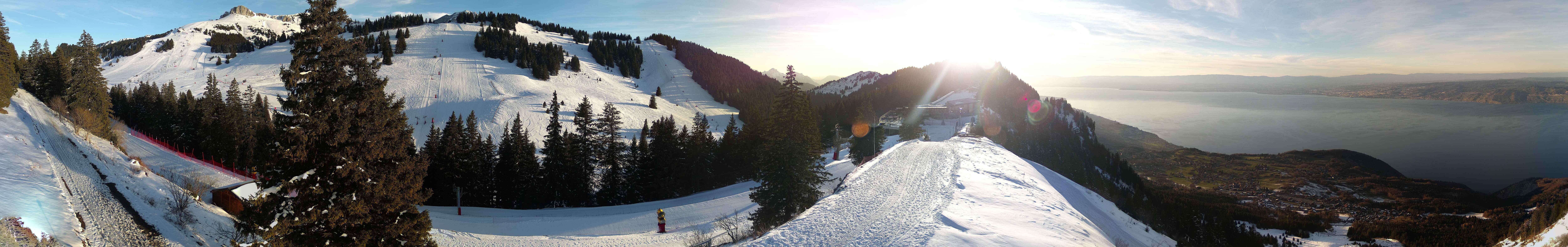 Archiv Foto Webcam Thollon les Memises