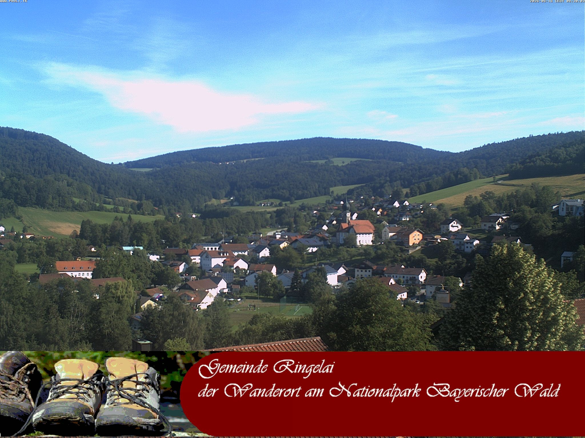 Archived image Webcam Ringelai village