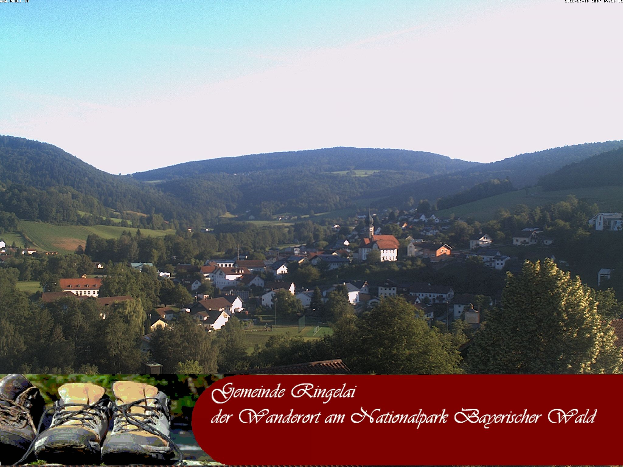 Archived image Webcam Ringelai village