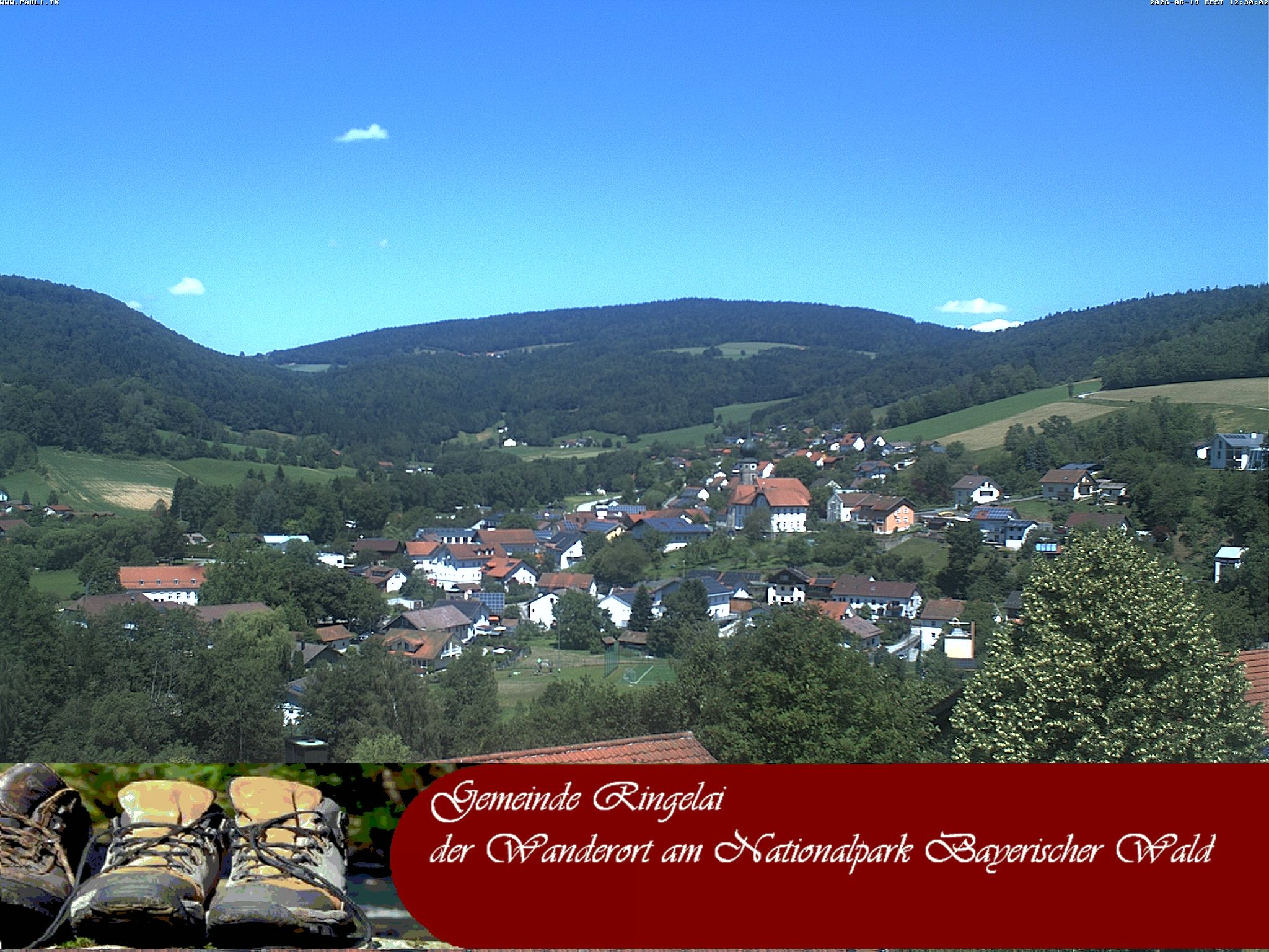 Archived image Webcam Ringelai village