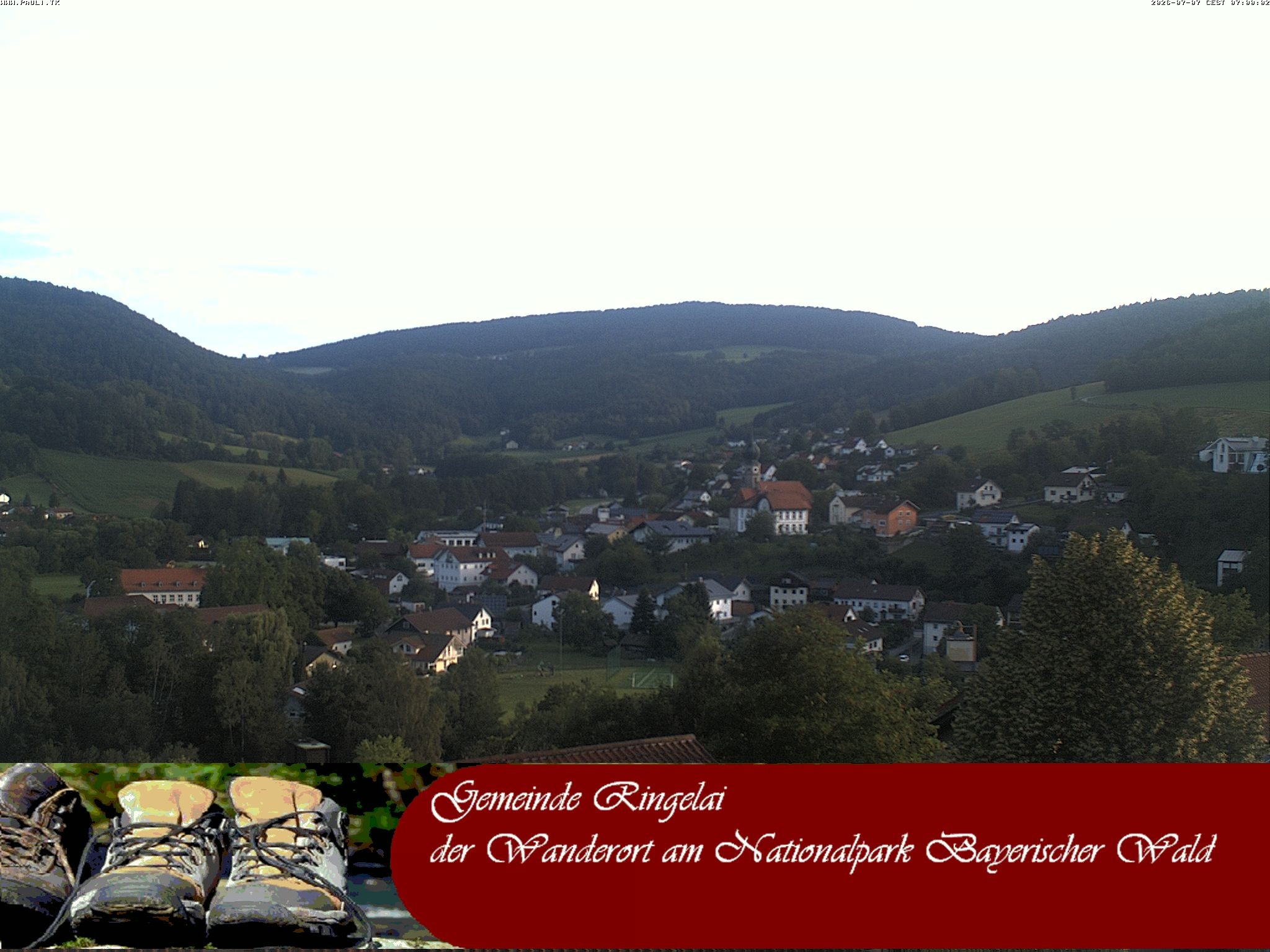 Archived image Webcam Ringelai village