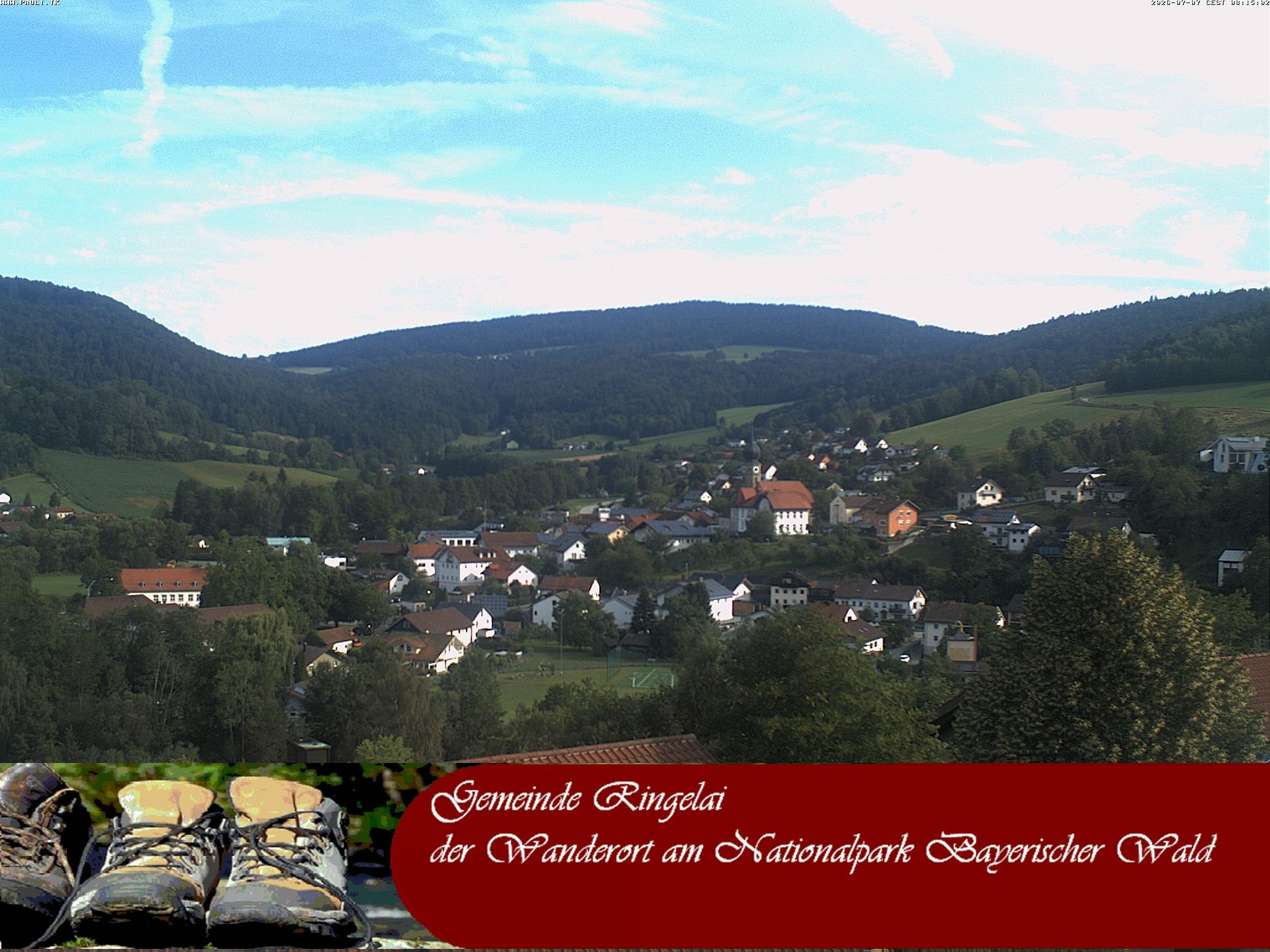 Archived image Webcam Ringelai village
