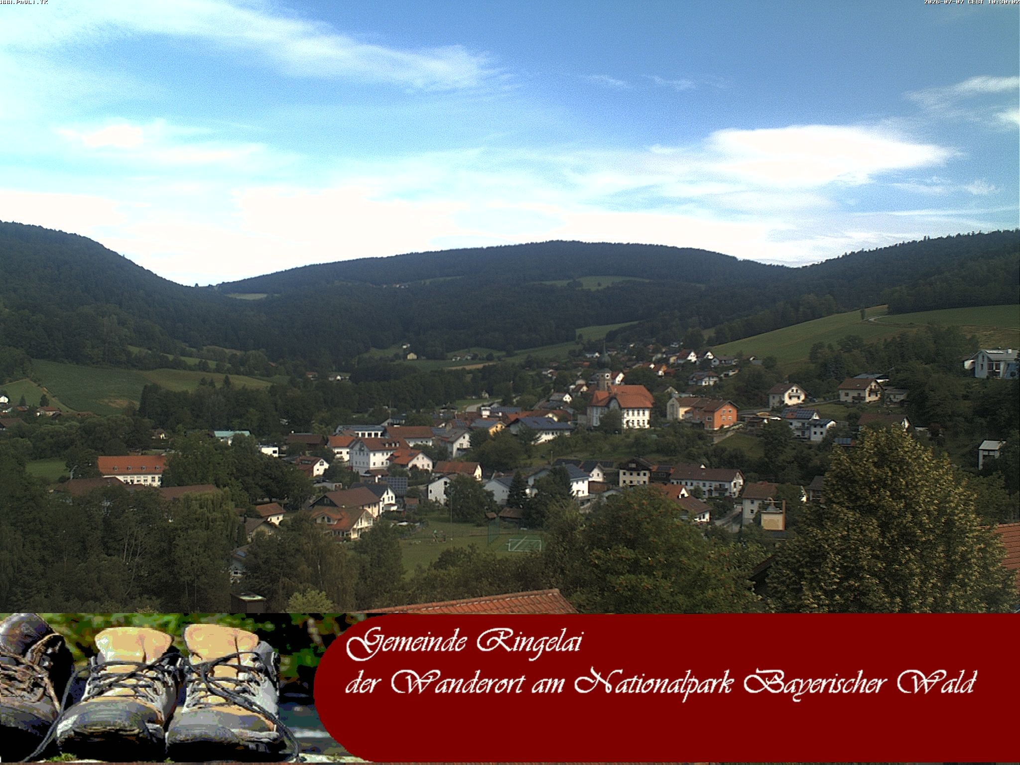 Archived image Webcam Ringelai village