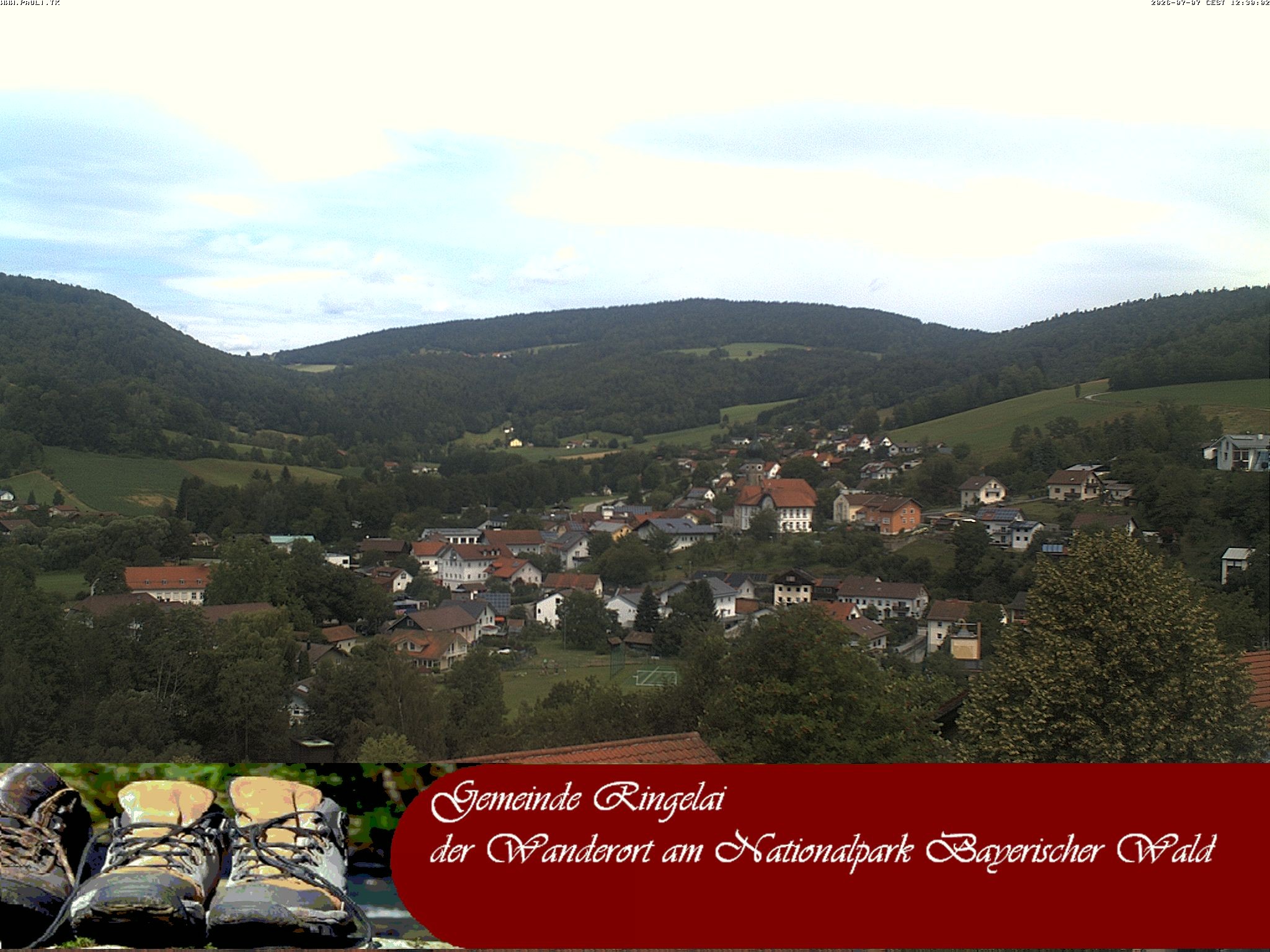 Archived image Webcam Ringelai village
