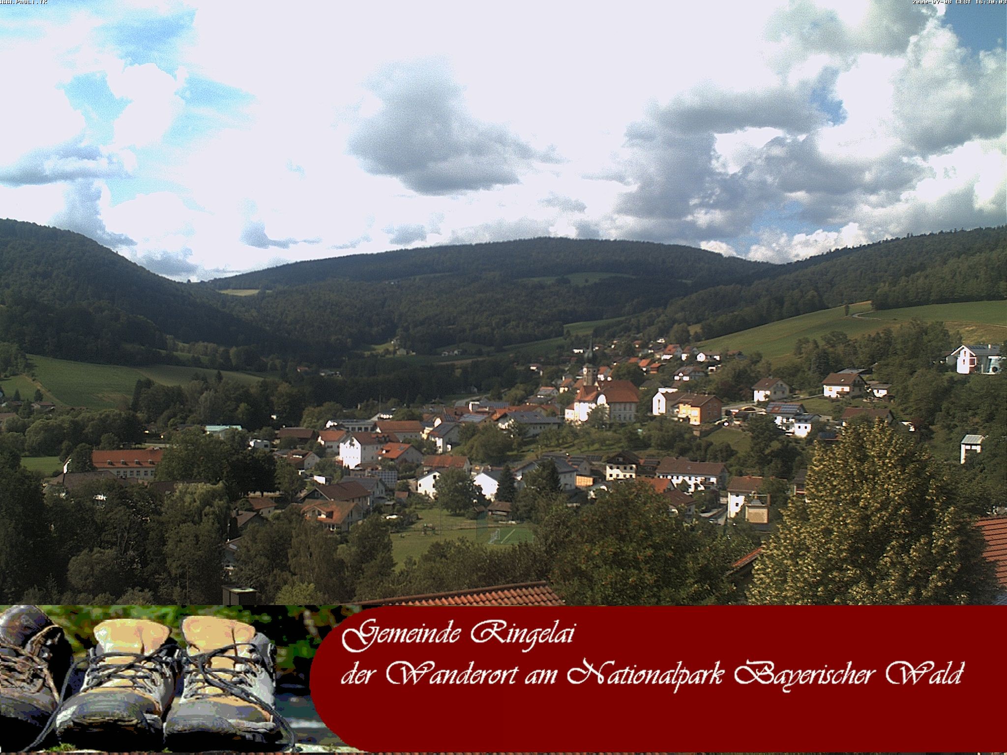 Archived image Webcam Ringelai village