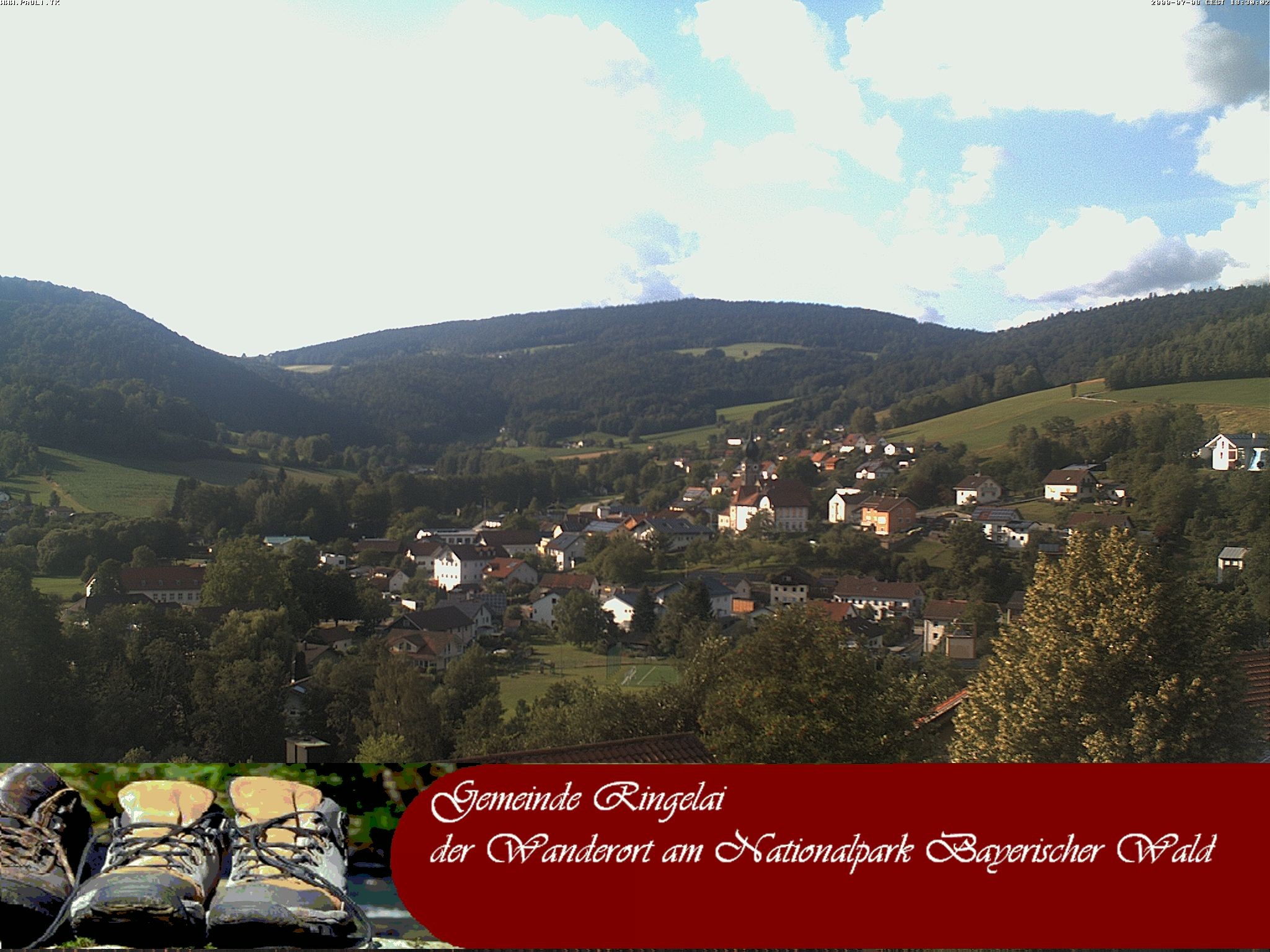 Archived image Webcam Ringelai village