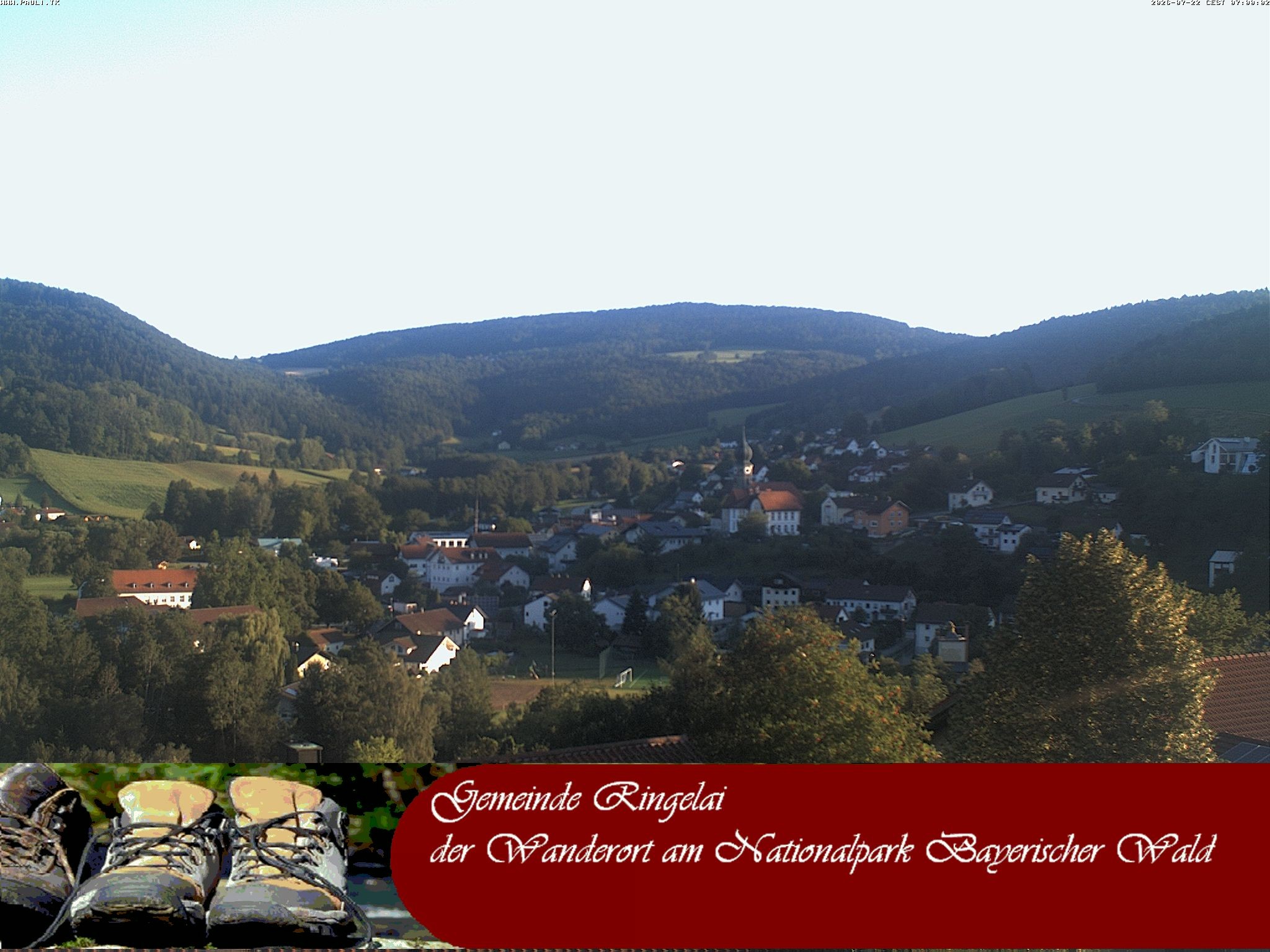 Archived image Webcam Ringelai village