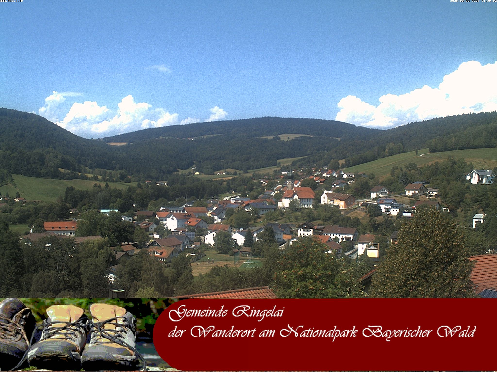 Archived image Webcam Ringelai village