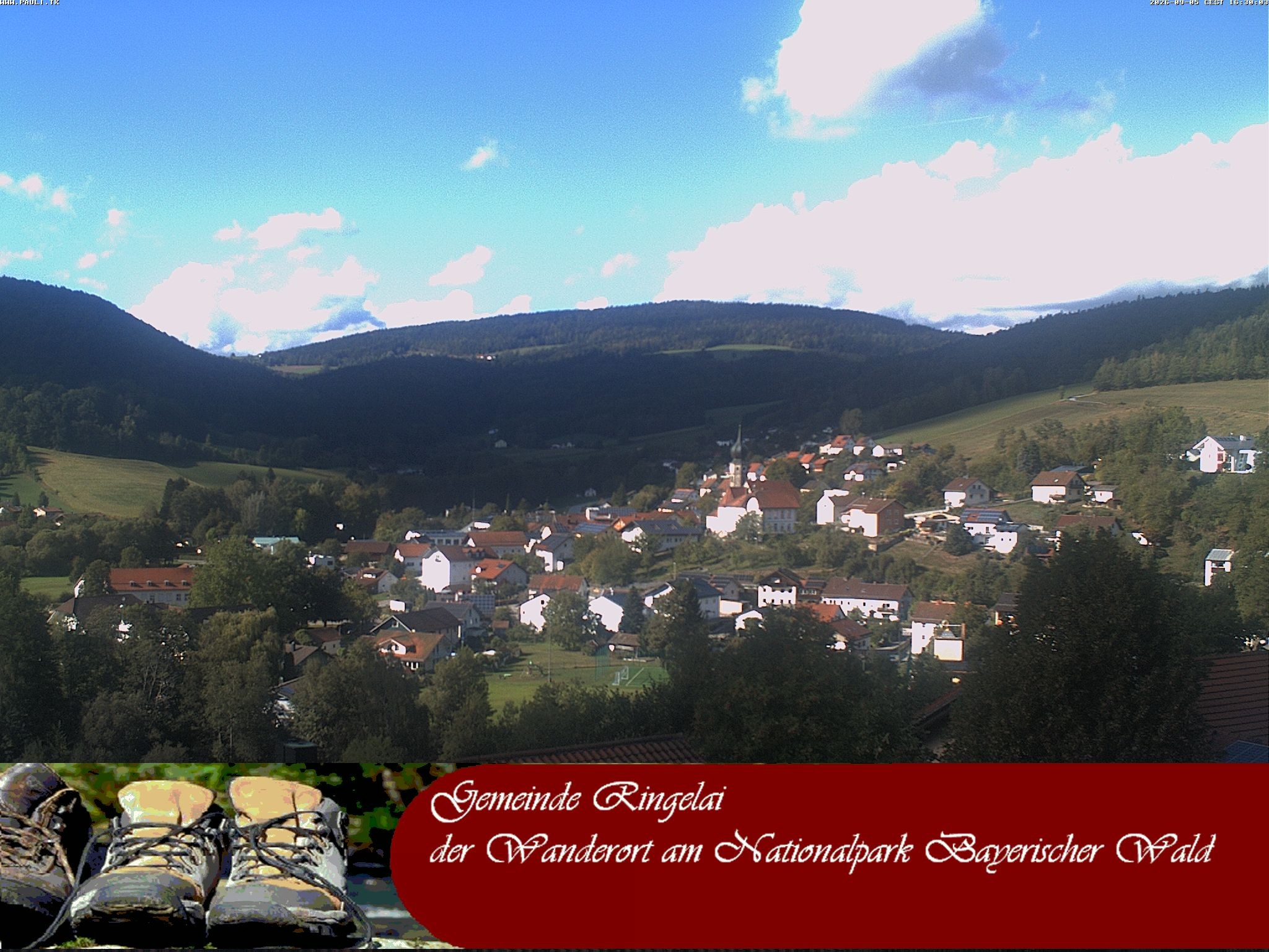 Archived image Webcam Ringelai village
