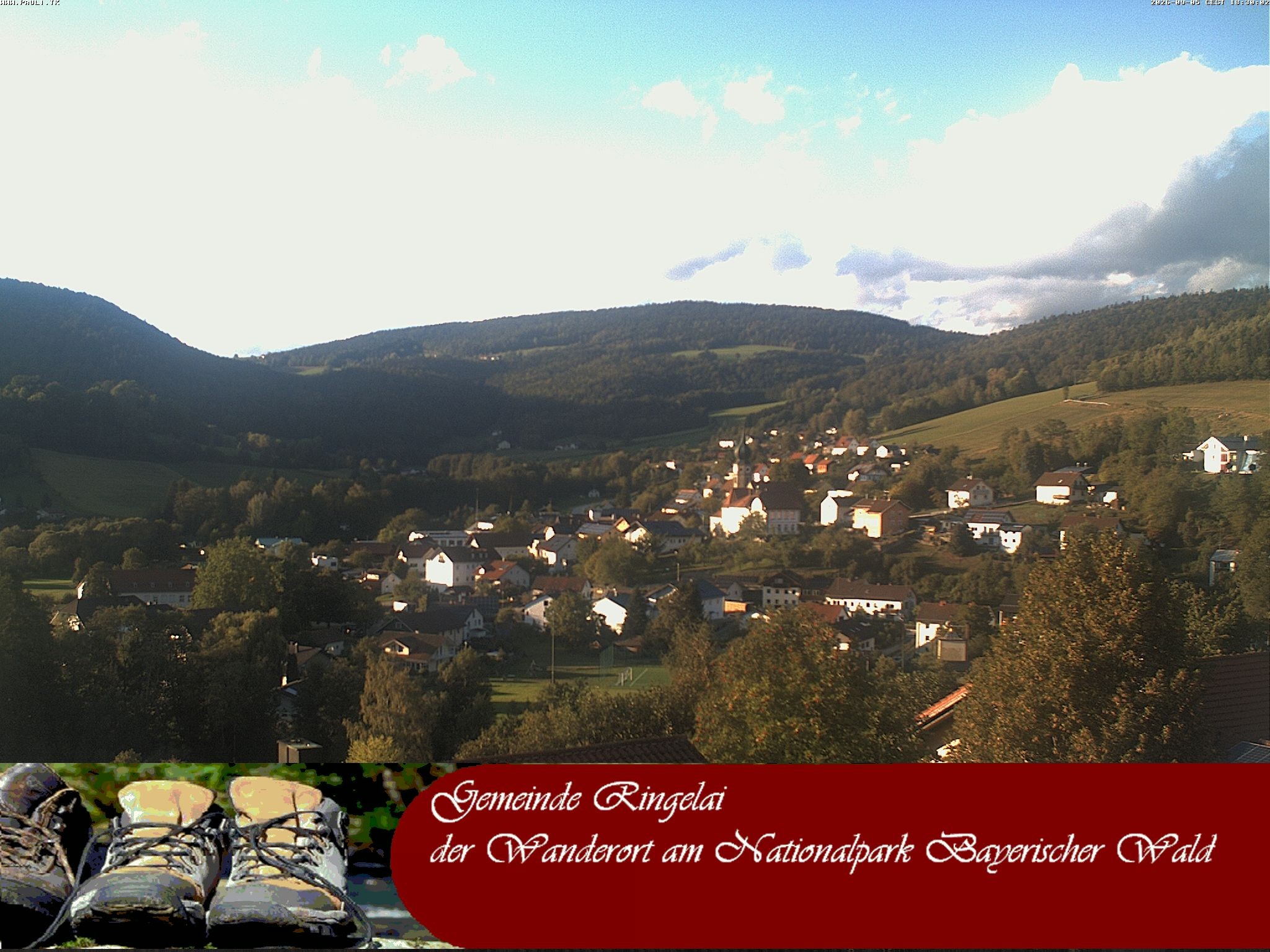 Archived image Webcam Ringelai village