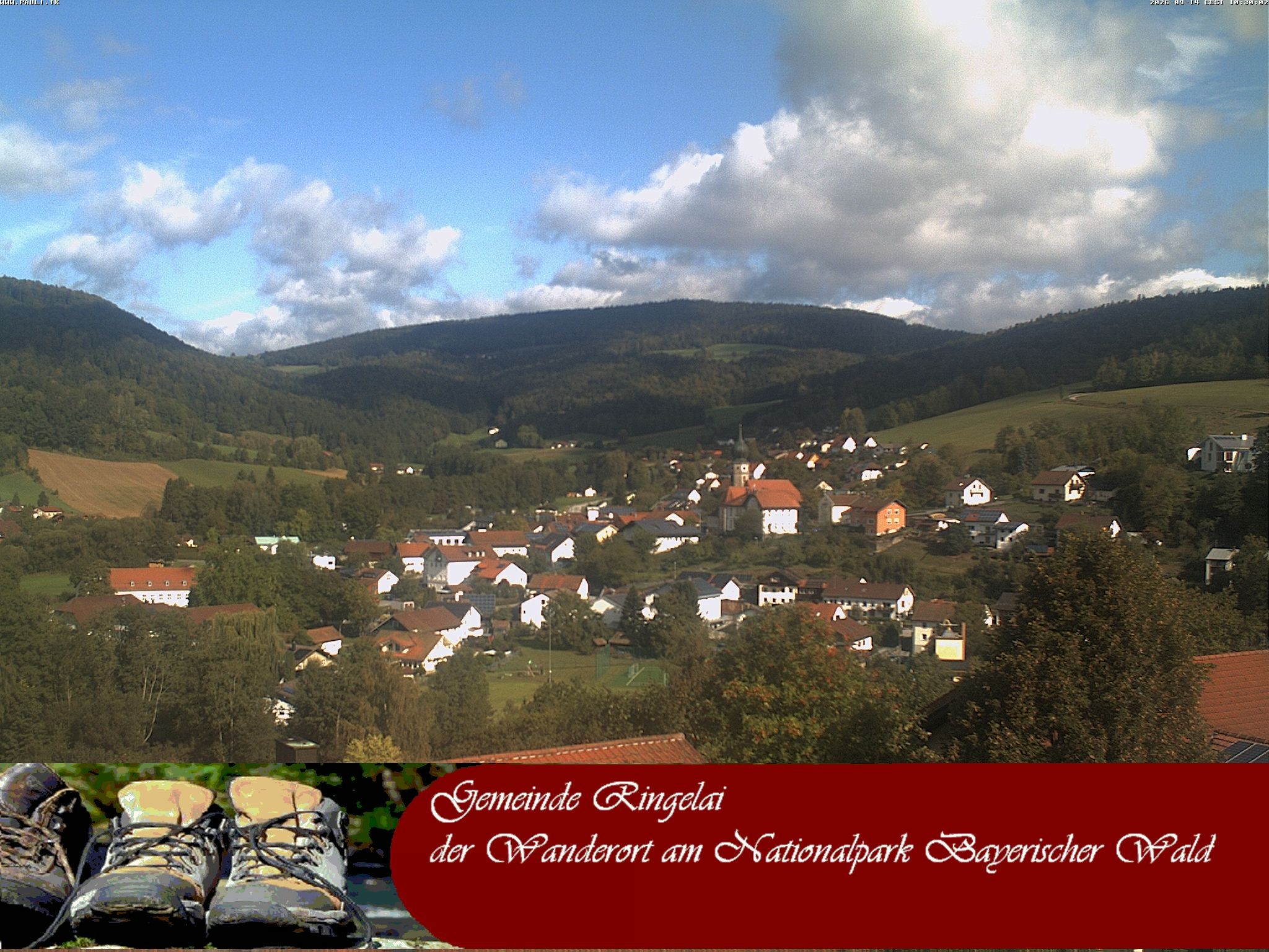 Archived image Webcam Ringelai village