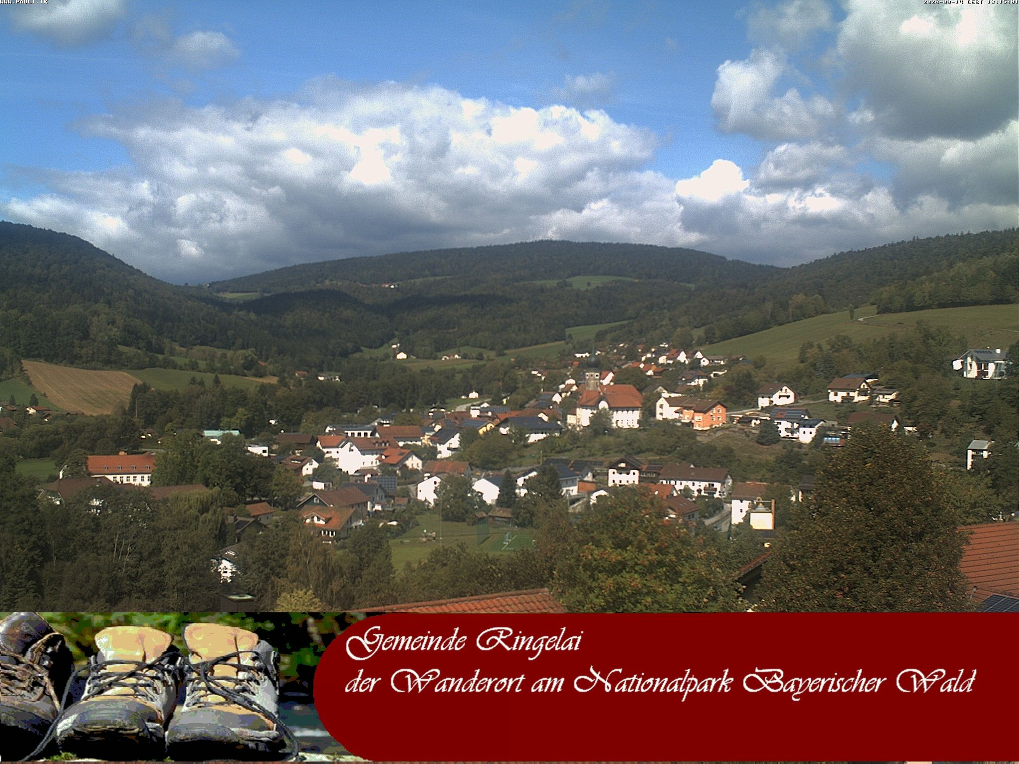 Archived image Webcam Ringelai village