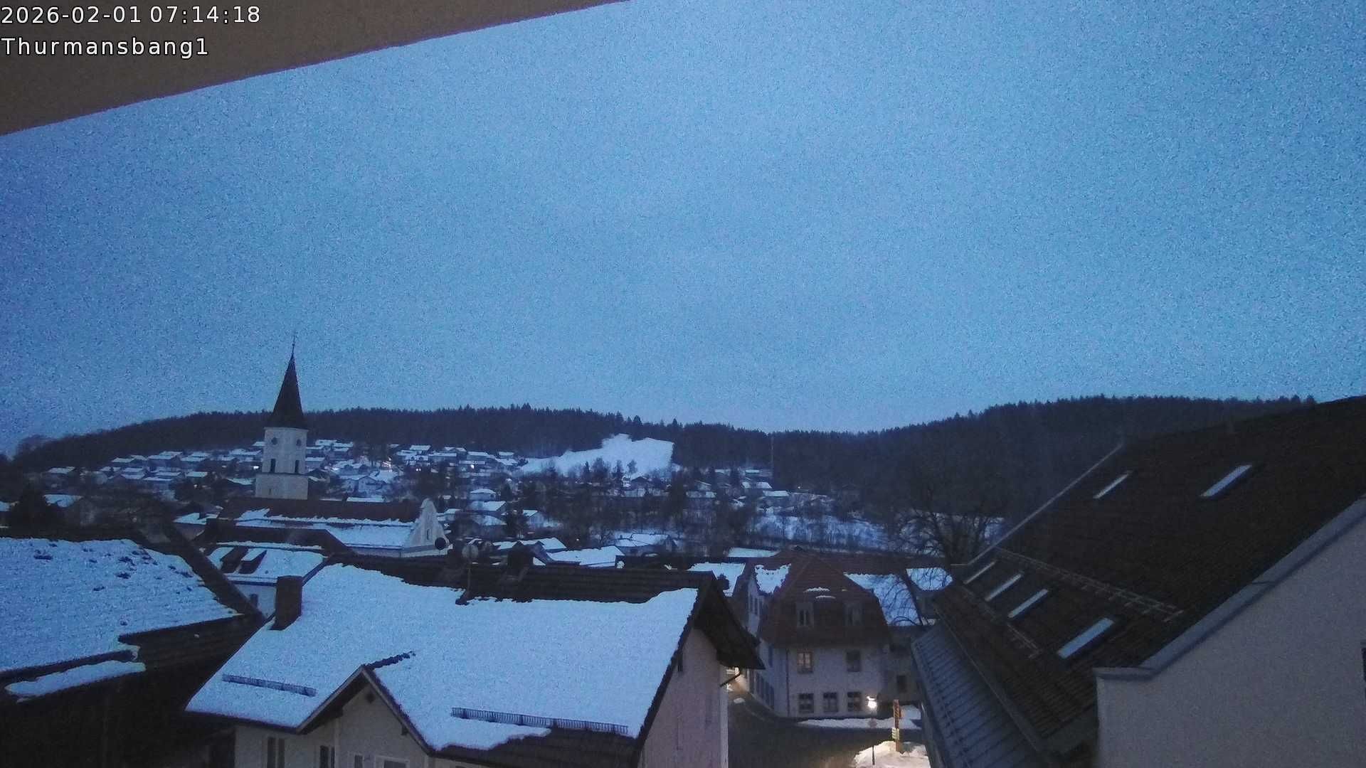 Archiv Foto Webcam Blick auf Thurmansbang im Bayerischen Wald