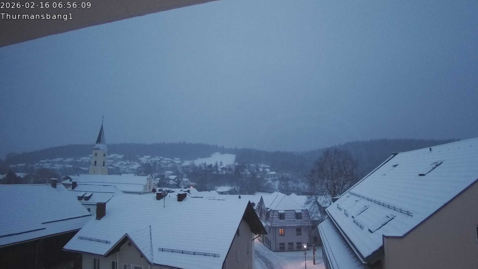 Archiv Foto Webcam Blick auf Thurmansbang im Bayerischen Wald