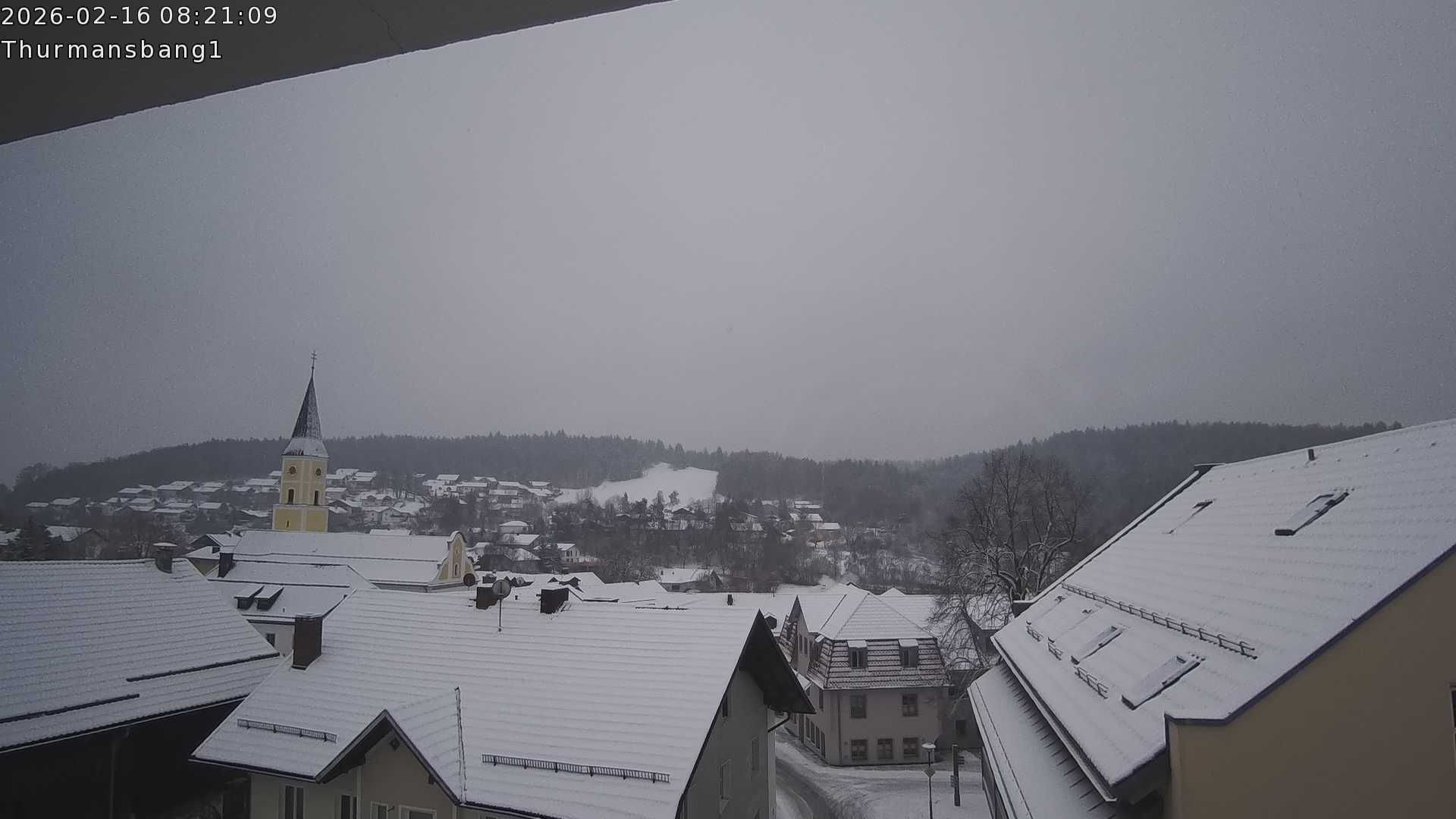 Archiv Foto Webcam Blick auf Thurmansbang im Bayerischen Wald