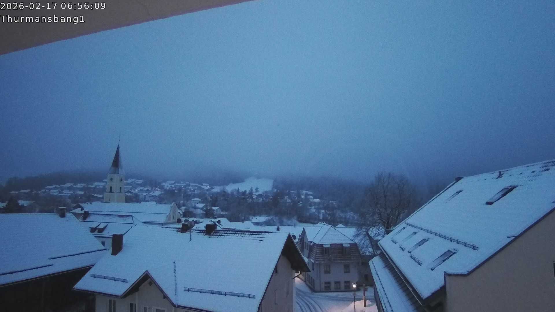 Archiv Foto Webcam Blick auf Thurmansbang im Bayerischen Wald