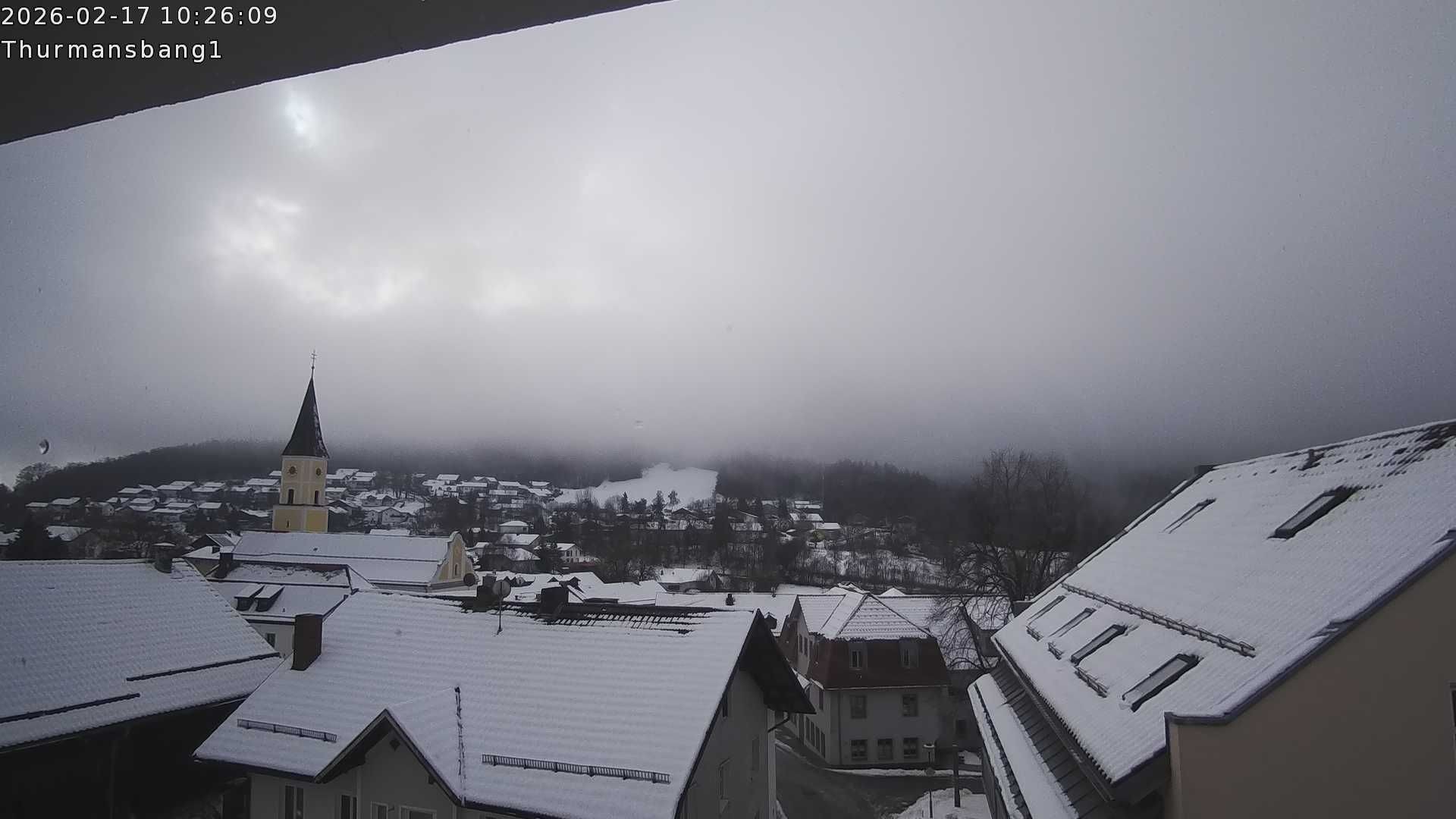 Archiv Foto Webcam Blick auf Thurmansbang im Bayerischen Wald