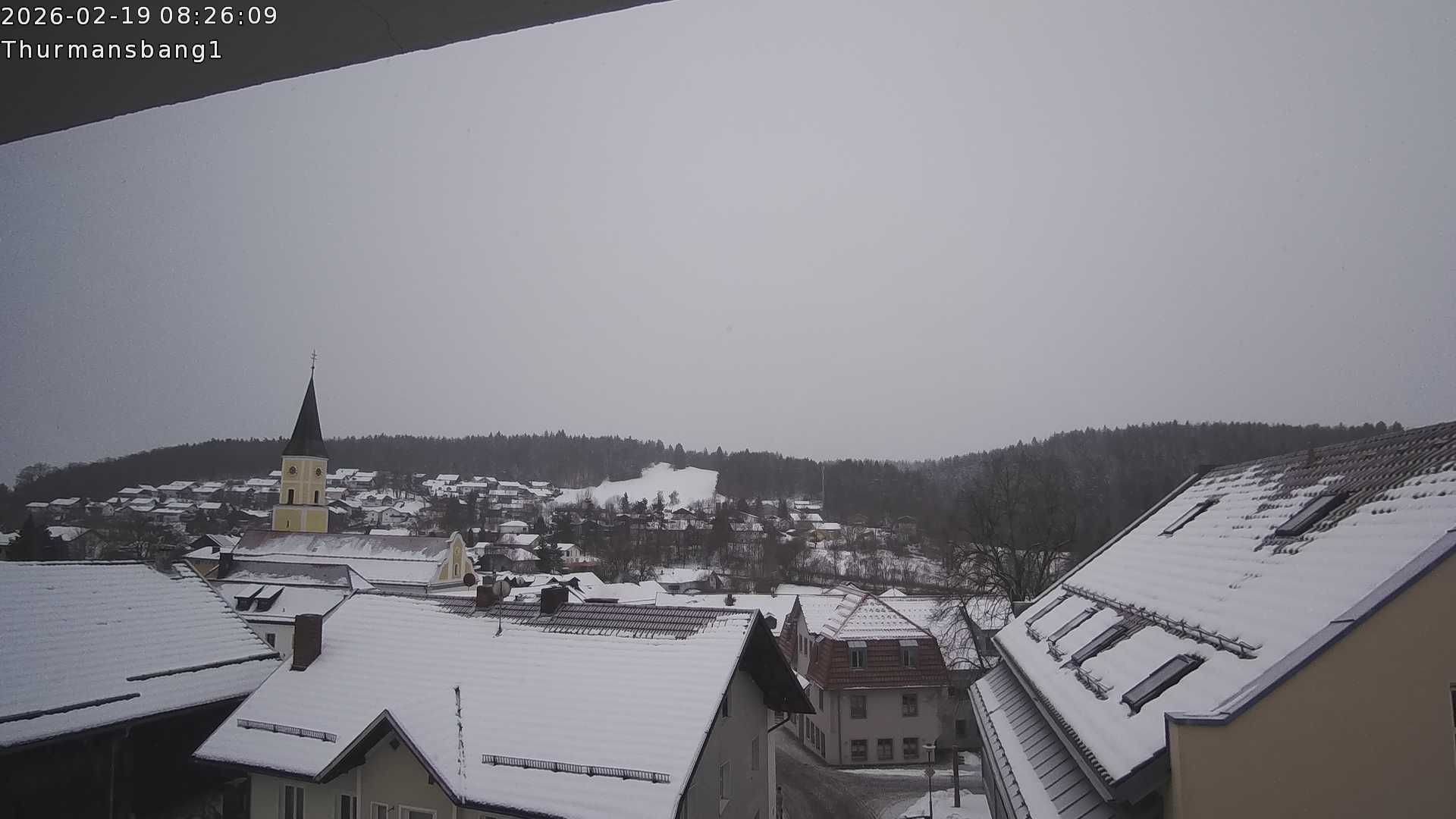 Archiv Foto Webcam Blick auf Thurmansbang im Bayerischen Wald