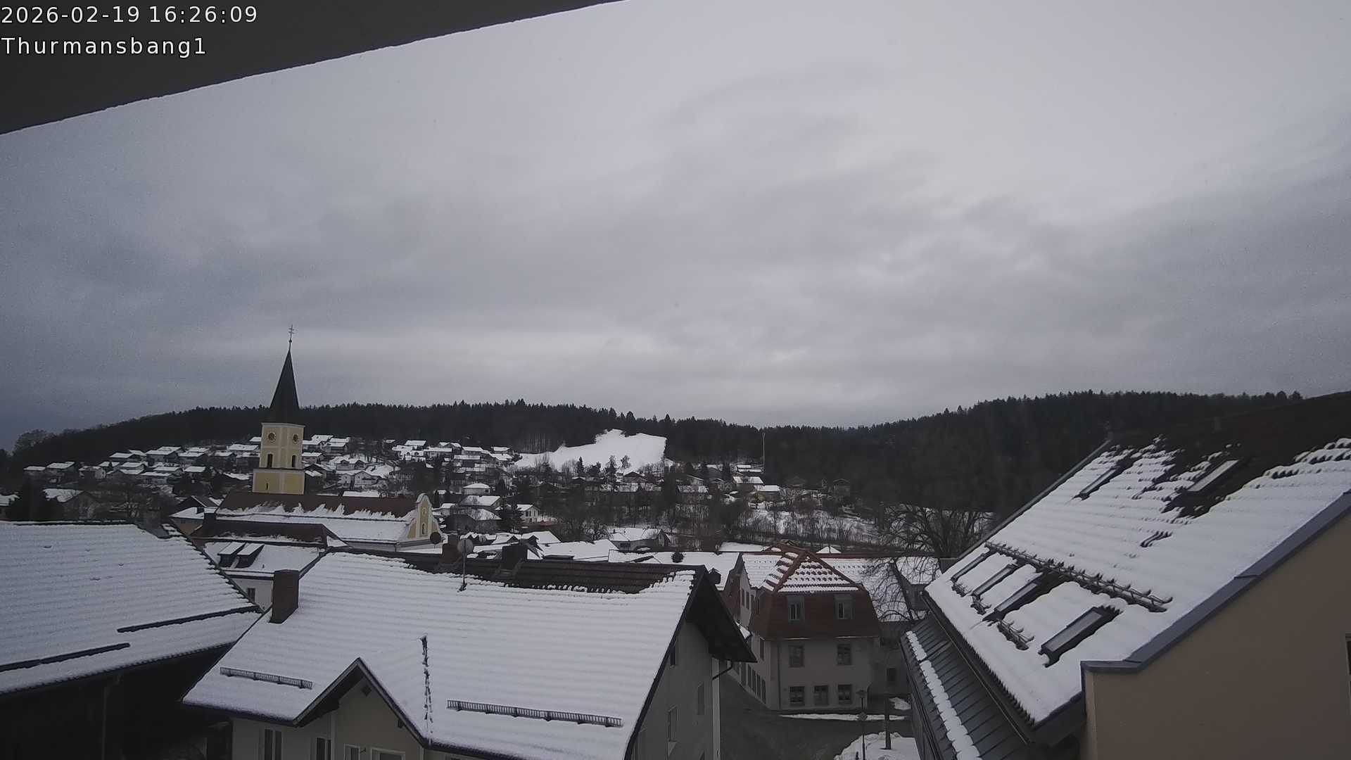 Archiv Foto Webcam Blick auf Thurmansbang im Bayerischen Wald