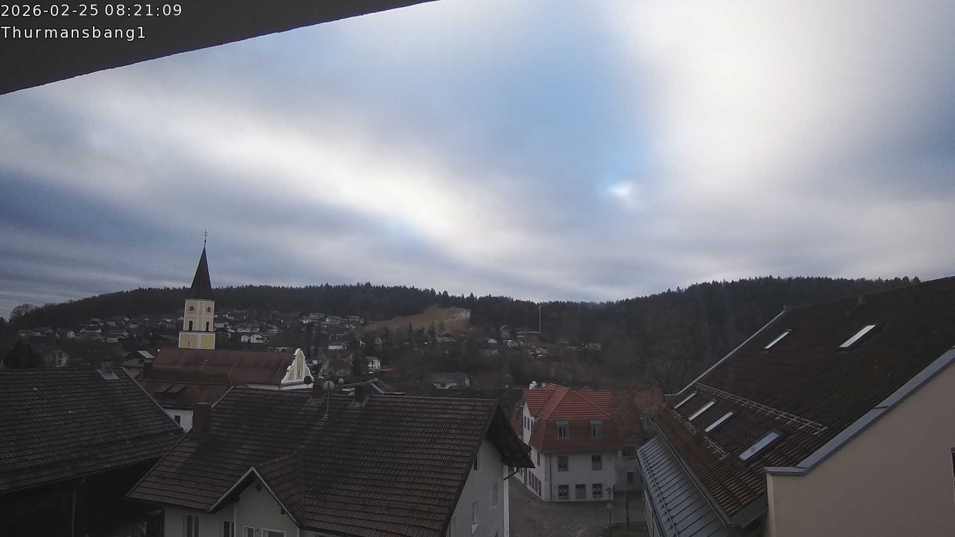 Archiv Foto Webcam Blick auf Thurmansbang im Bayerischen Wald