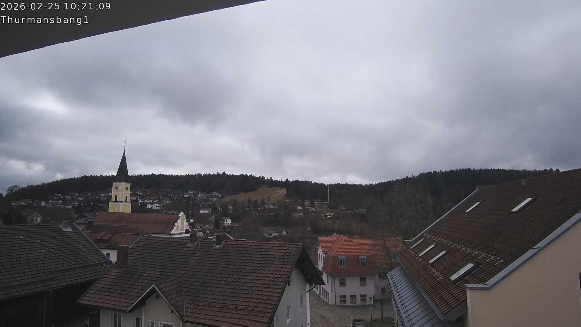 Archiv Foto Webcam Blick auf Thurmansbang im Bayerischen Wald