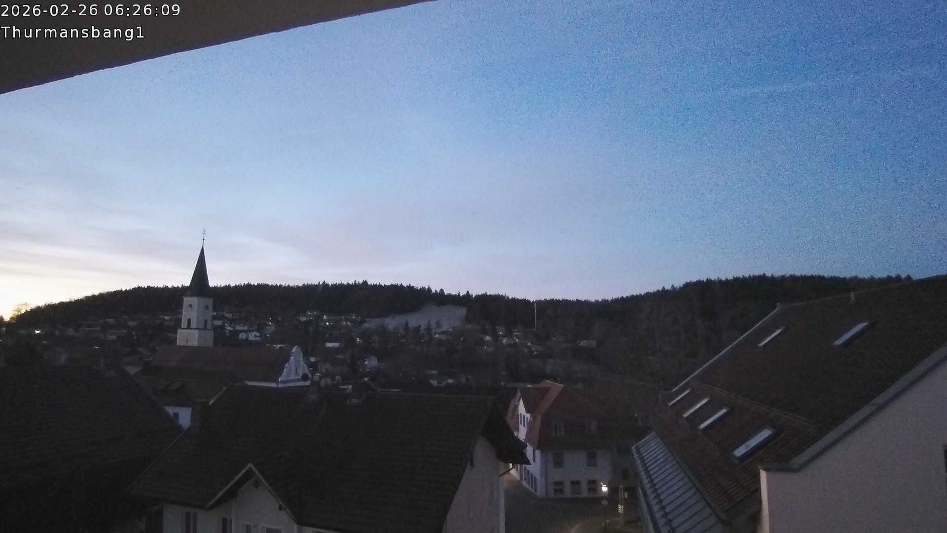 Archived image Webcam Thurmansbang village