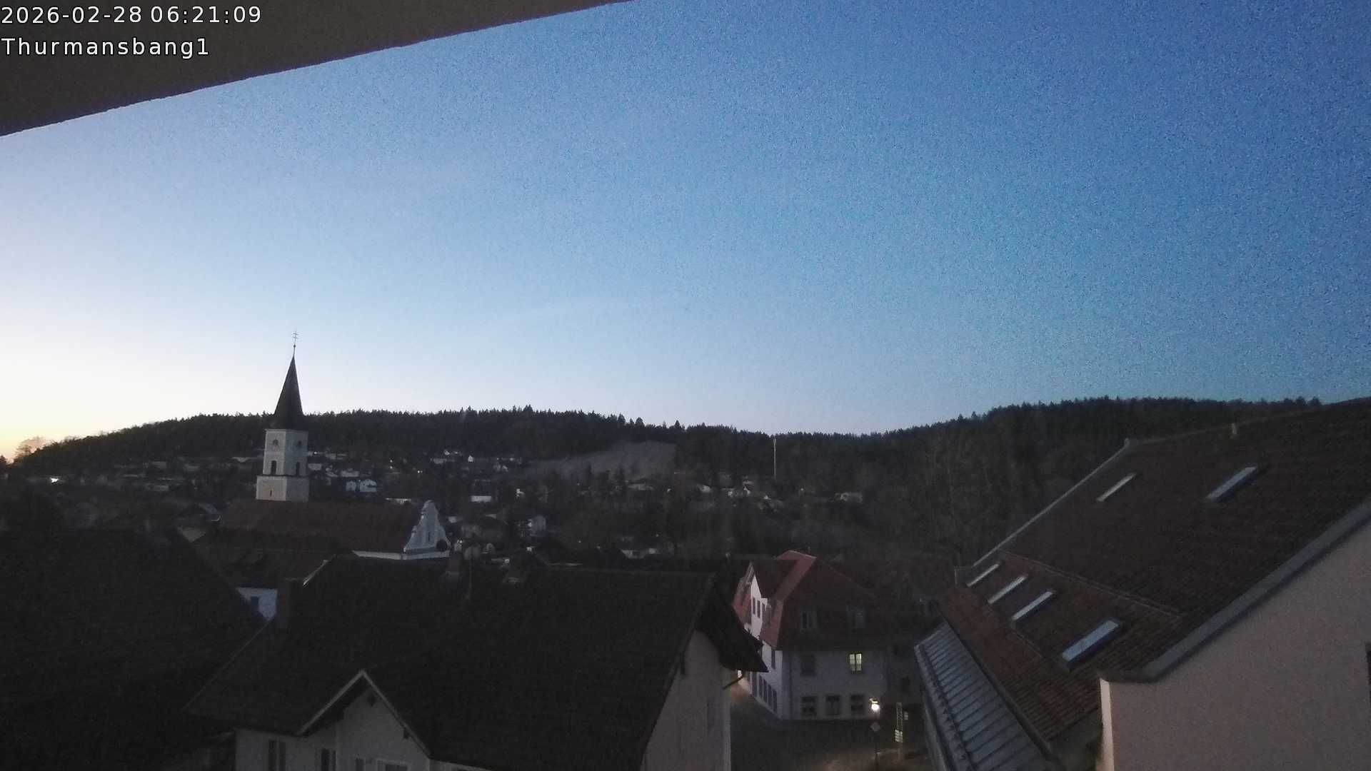 Archiv Foto Webcam Blick auf Thurmansbang im Bayerischen Wald