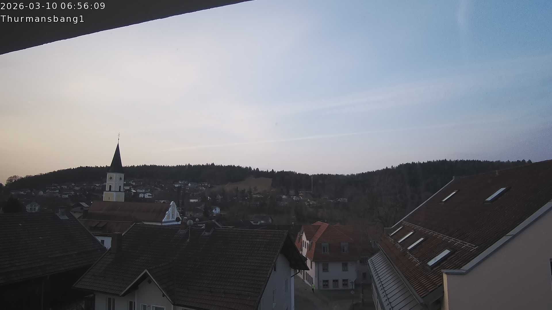 Archiv Foto Webcam Blick auf Thurmansbang im Bayerischen Wald