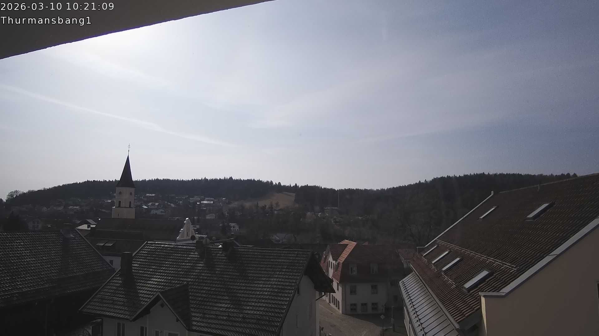 Archiv Foto Webcam Blick auf Thurmansbang im Bayerischen Wald