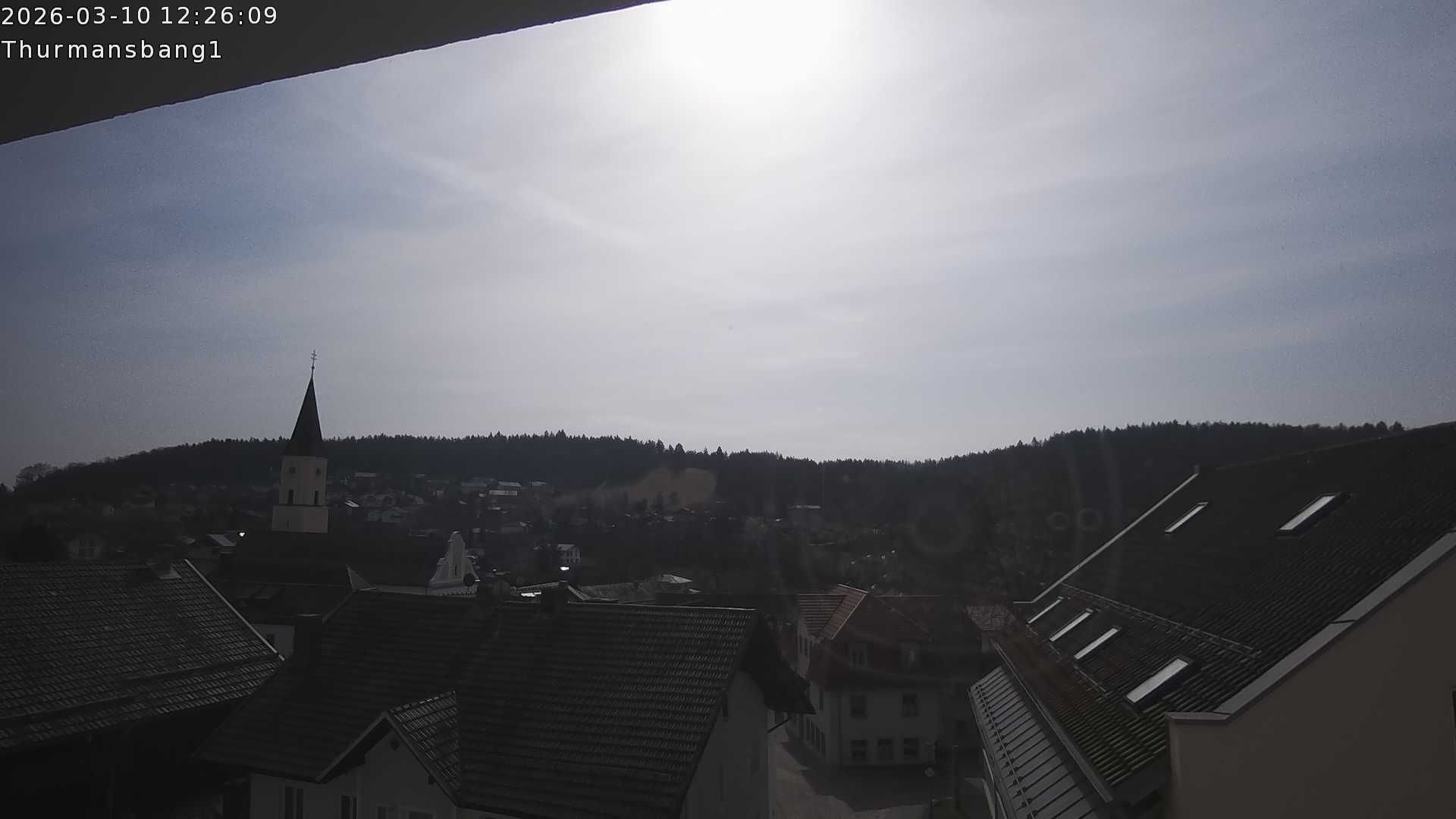 Archiv Foto Webcam Blick auf Thurmansbang im Bayerischen Wald