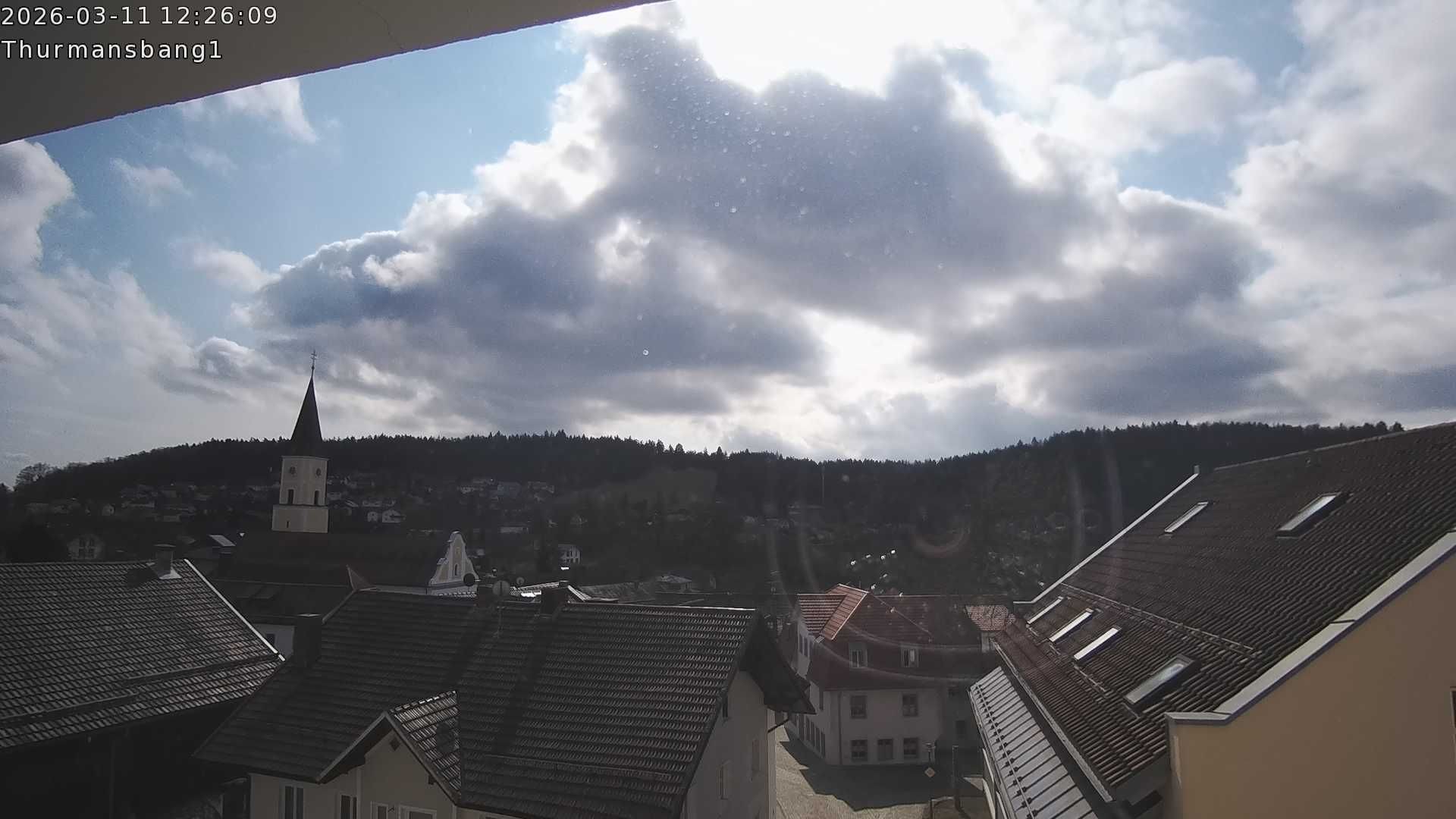 Archiv Foto Webcam Blick auf Thurmansbang im Bayerischen Wald