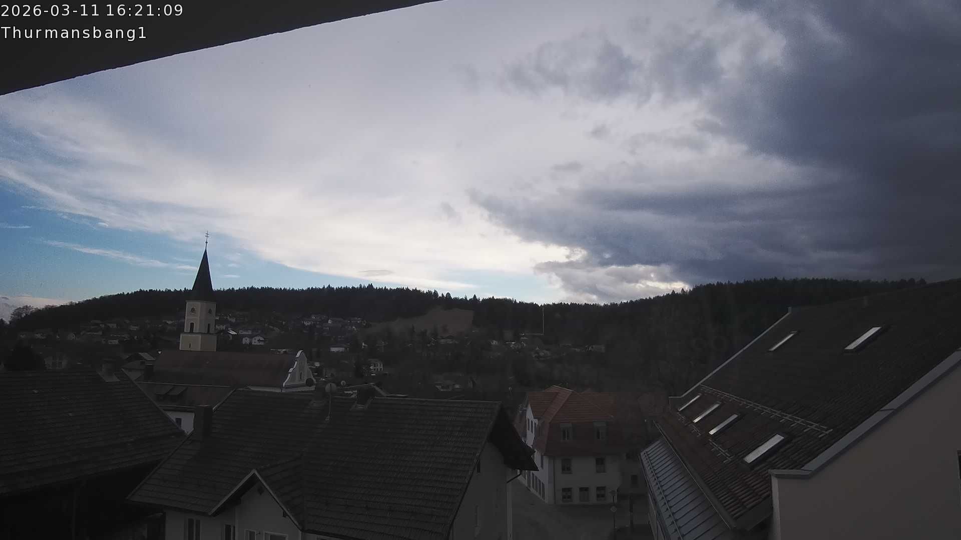 Archiv Foto Webcam Blick auf Thurmansbang im Bayerischen Wald