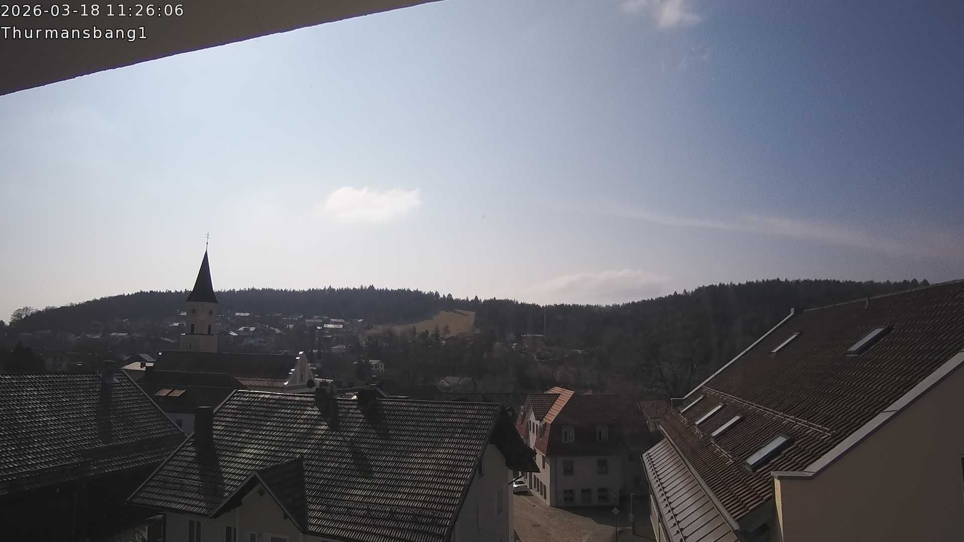 Archiv Foto Webcam Blick auf Thurmansbang im Bayerischen Wald
