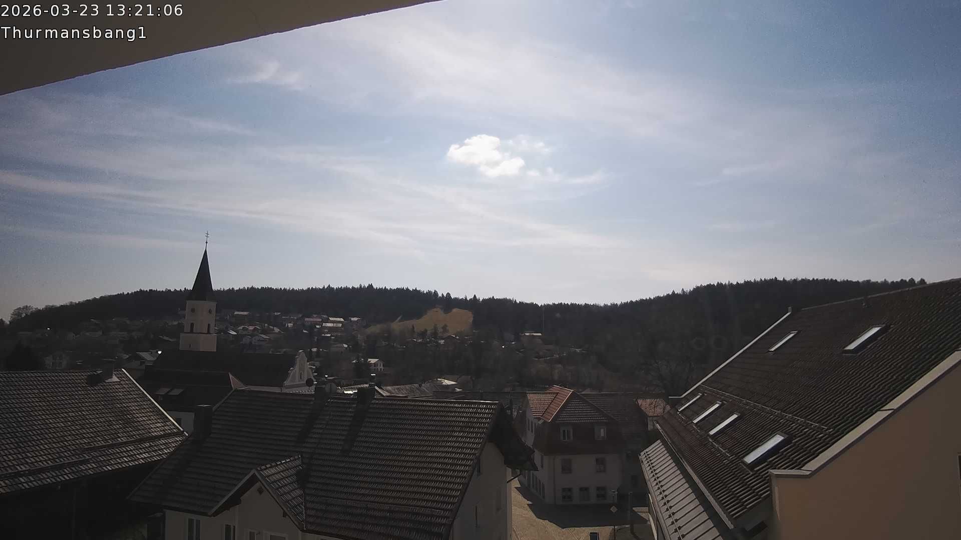 Archiv Foto Webcam Blick auf Thurmansbang im Bayerischen Wald