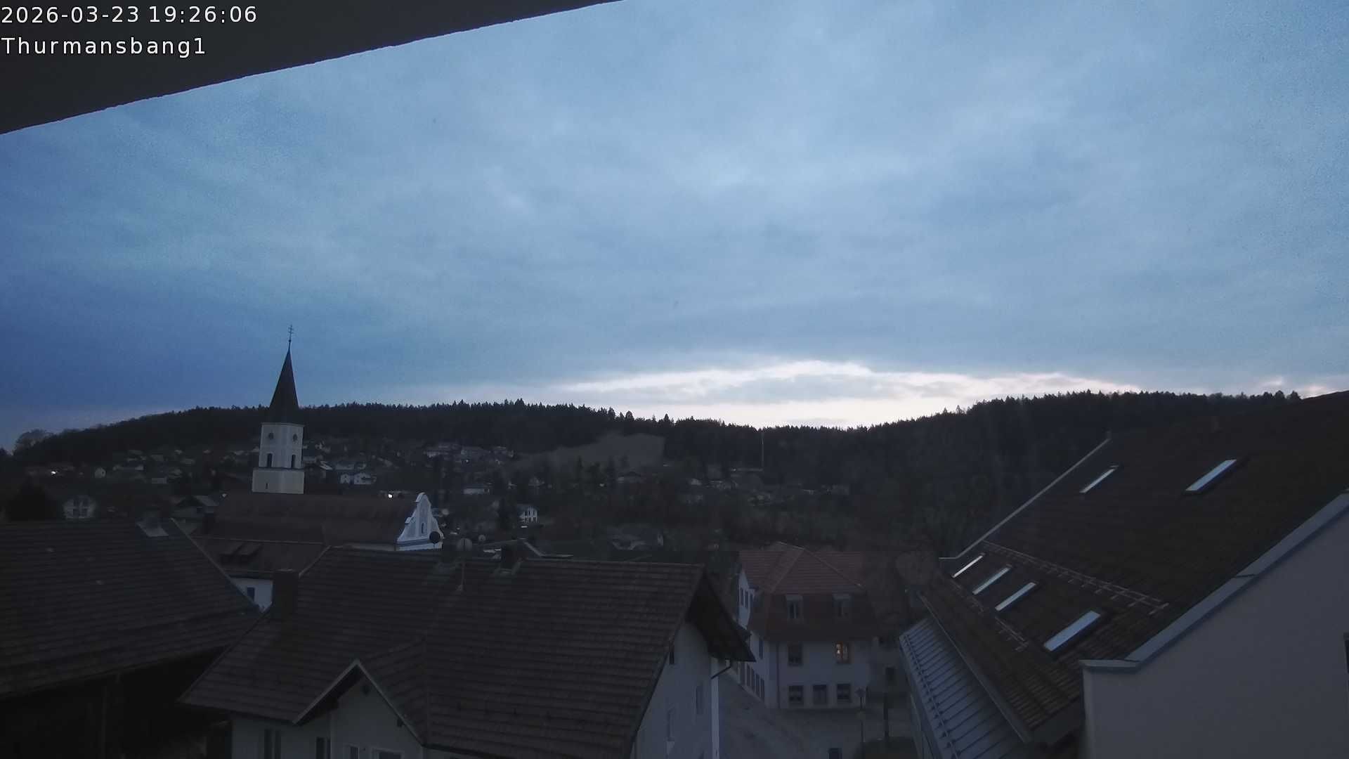 Archiv Foto Webcam Blick auf Thurmansbang im Bayerischen Wald