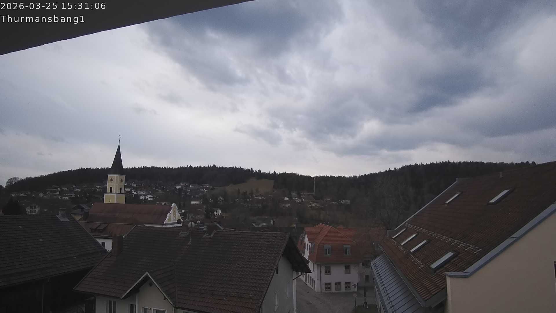 Archiv Foto Webcam Blick auf Thurmansbang im Bayerischen Wald