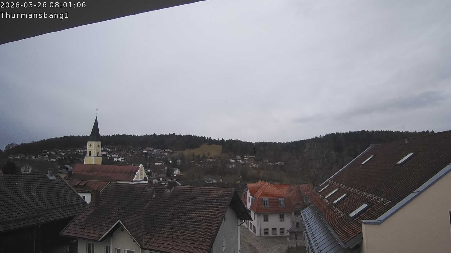 Archiv Foto Webcam Blick auf Thurmansbang im Bayerischen Wald