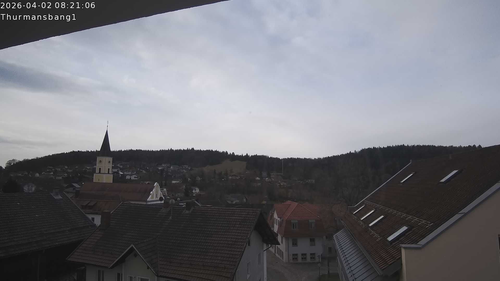 Archiv Foto Webcam Blick auf Thurmansbang im Bayerischen Wald