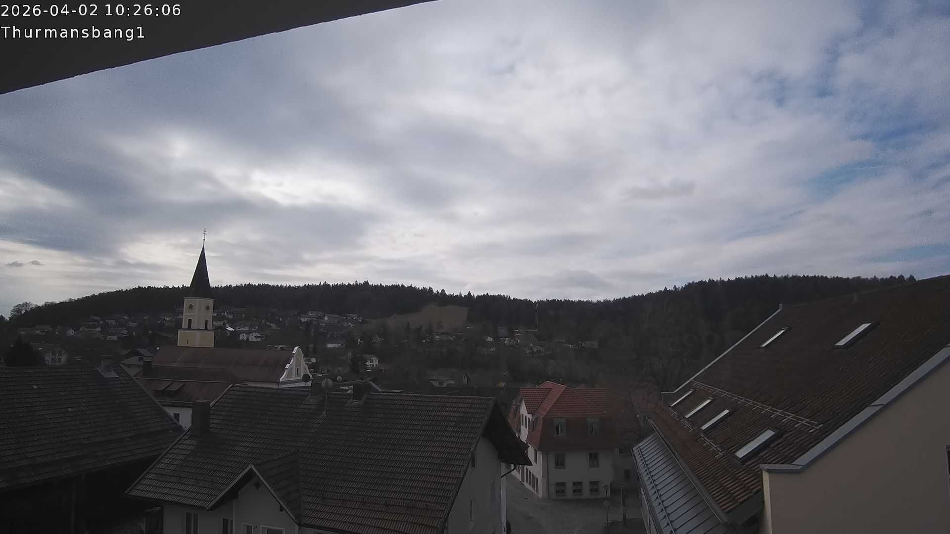 Archiv Foto Webcam Blick auf Thurmansbang im Bayerischen Wald