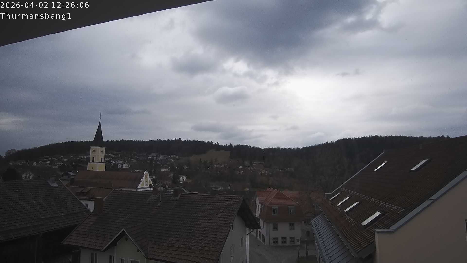 Archiv Foto Webcam Blick auf Thurmansbang im Bayerischen Wald