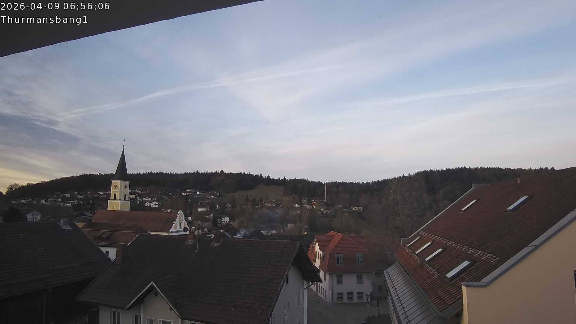 Archived image Webcam Thurmansbang village