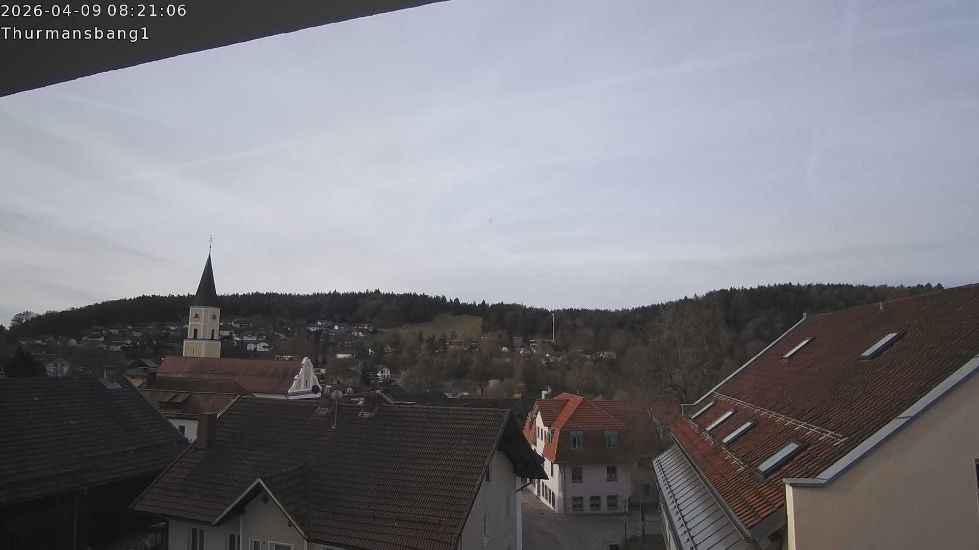 Archived image Webcam Thurmansbang village