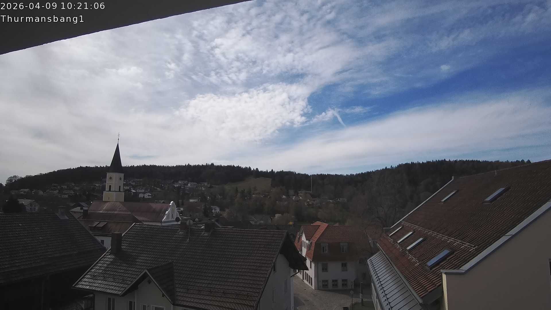 Archiv Foto Webcam Blick auf Thurmansbang im Bayerischen Wald